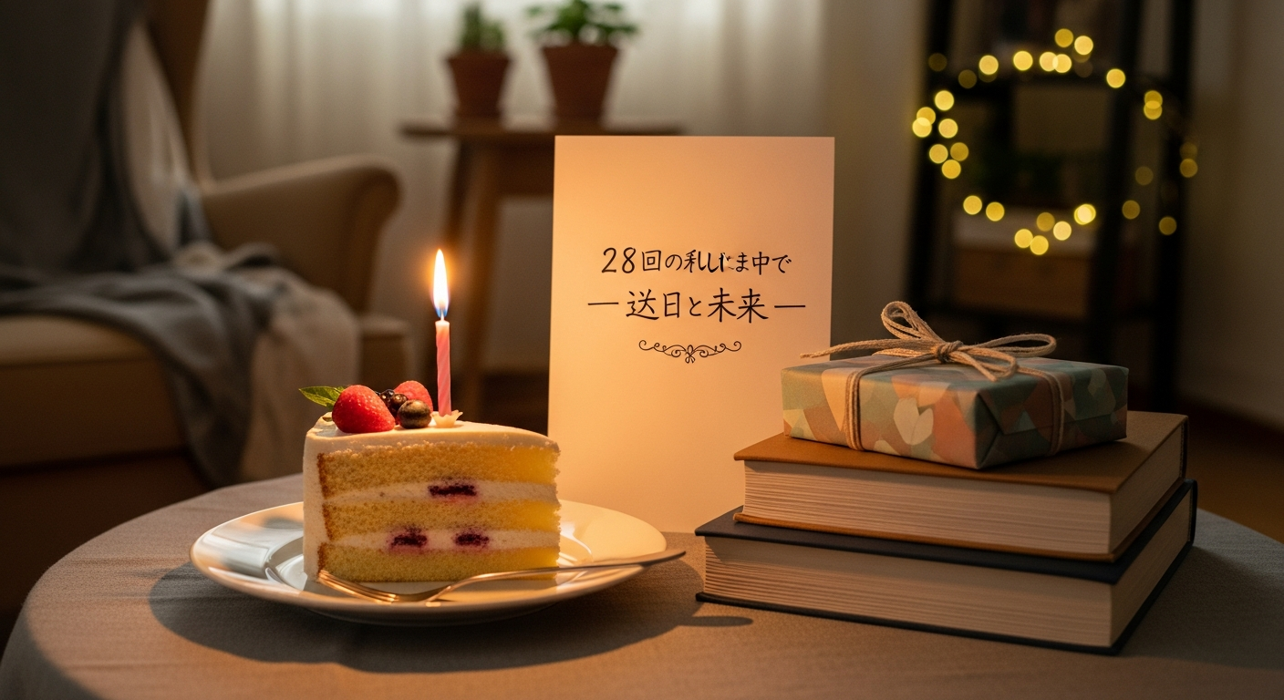 28歳の誕生日を迎えて―これまでとこれから