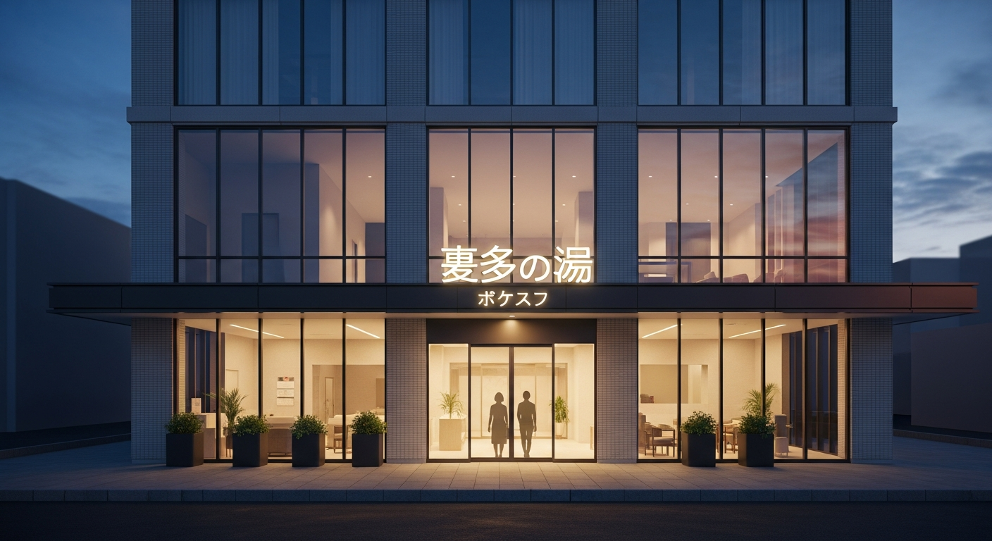 豊洲の万葉の湯で心身リフレッシュ