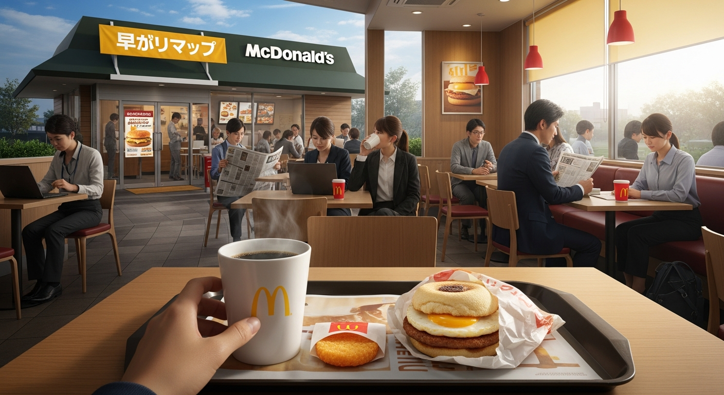 朝マックで始まる長い一日